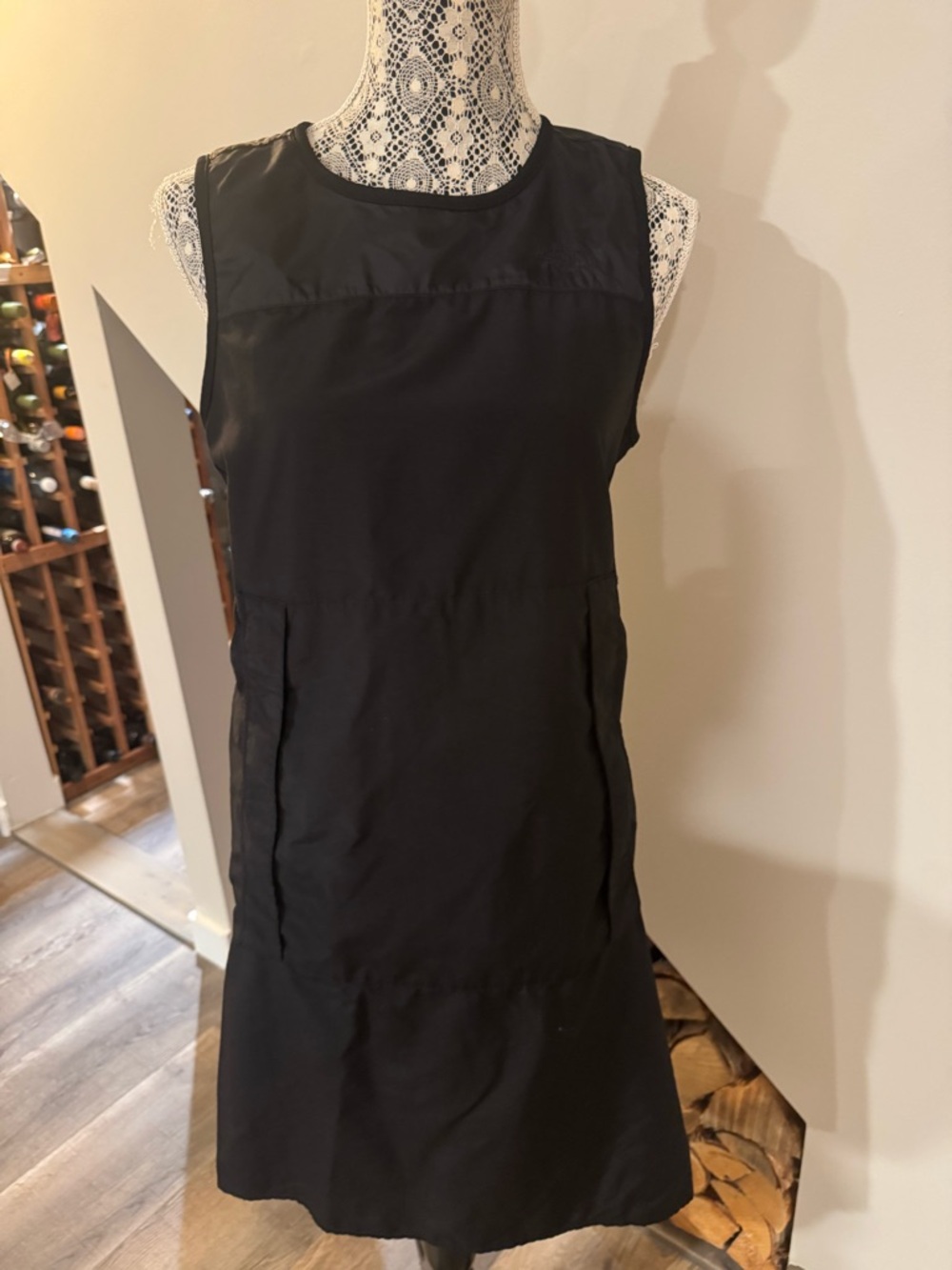 The North Face Black Sleeveless Shift Dress